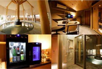 三重県・賢島温泉「汀渚 ばさら邸」が同館初の有料制貸切風呂「傘亭」を2021年11月にオープンしました。